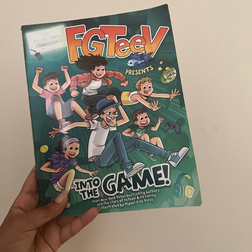 Fgteev book “ Into the game”